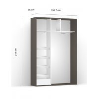 DRESSING LEX 151-218-45 D GRI/JSZ/O
